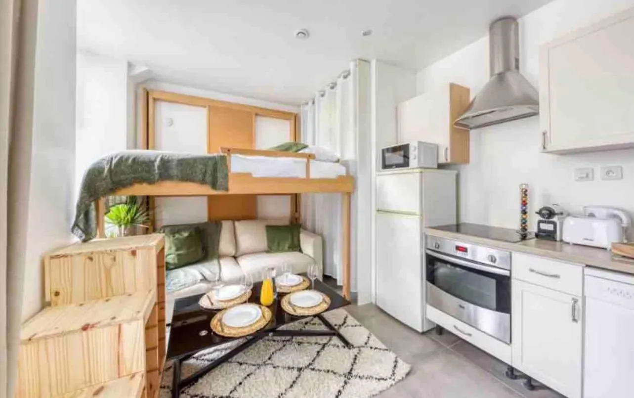 Studio Proche Metro 7 Ivry-sur-Seine Fransa